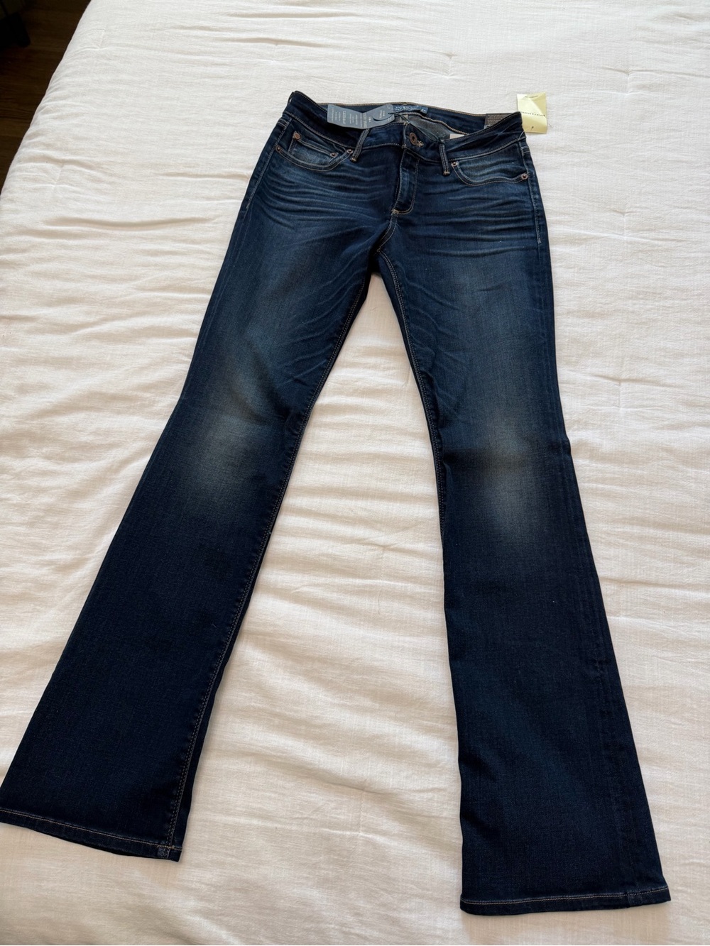 Lucky Brand Dark Blue Lolita Boot Jeans